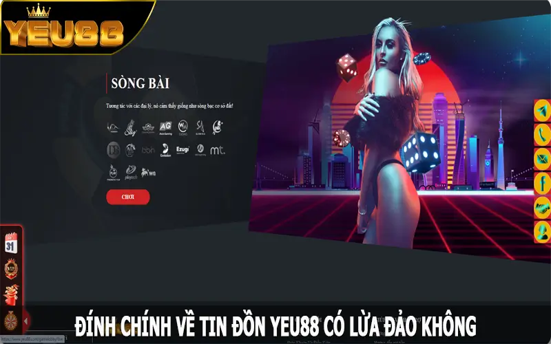 Đính chính về tin đồn Yeu88 có lừa đảo không